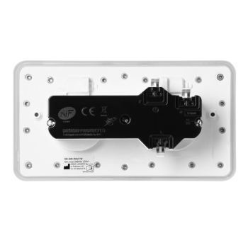 HERMETYCZNE GNIAZDO ORNO OR-GM-9047/W PODWÓJNE 2x2P+Z IP55